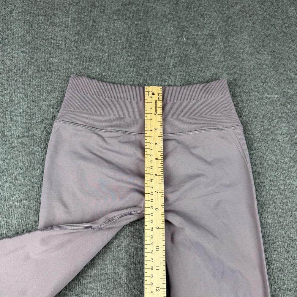 Lululemon Ebb to Street Leggings Women's 4 Purple Seamless Mesh Yoga Leggings - Picture 9 of 9